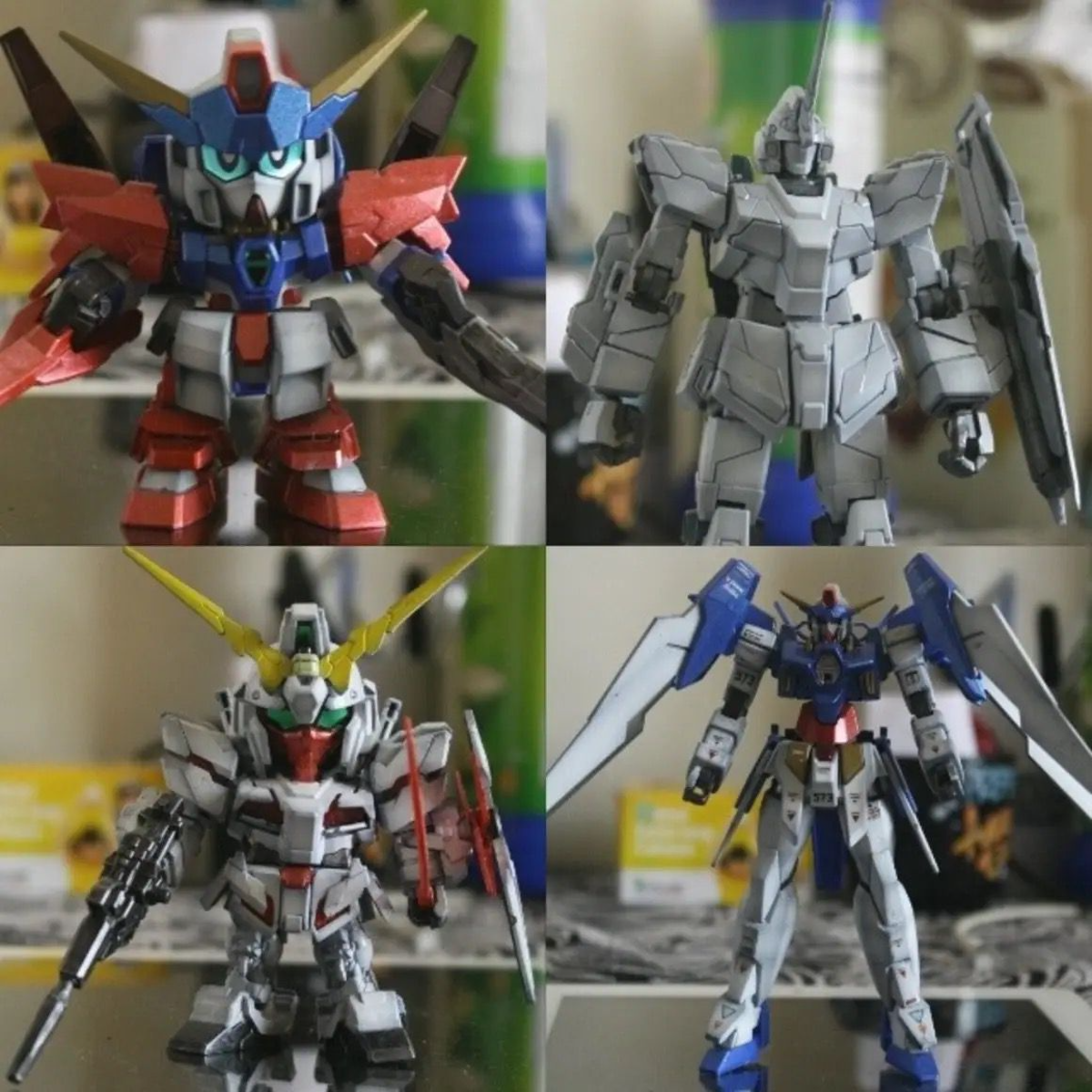 Part of Eeman’s childhood collection, reflecting her early interest in the Gundam series such as Gundam Age and Gundam Unicorn. – PIC COURTESY OF Eeman