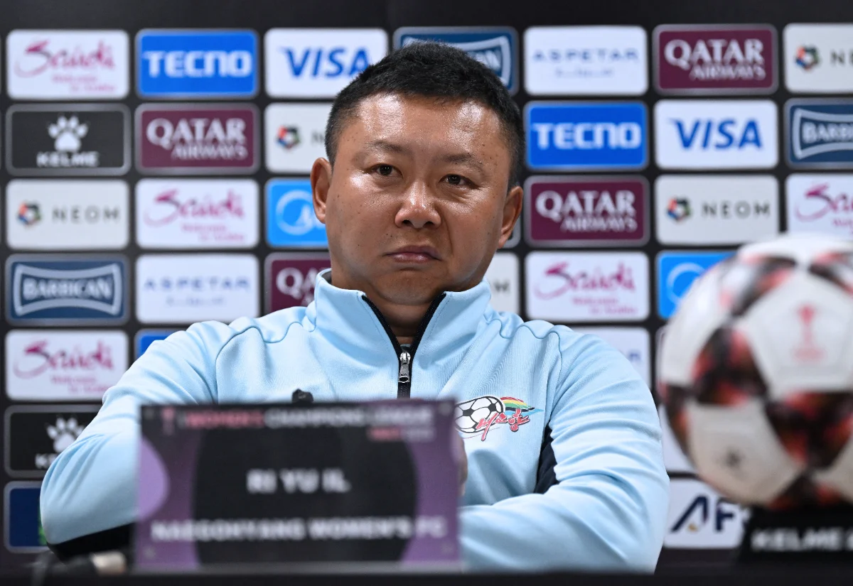 North Korean coach says team only focused on football North Korean coach says team only focused on football