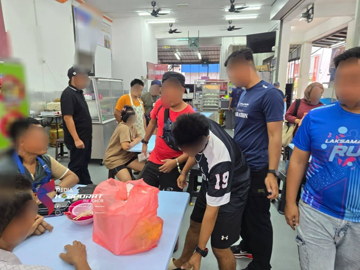 Johor immigration dept nabs 27 foreigners in food premises raid