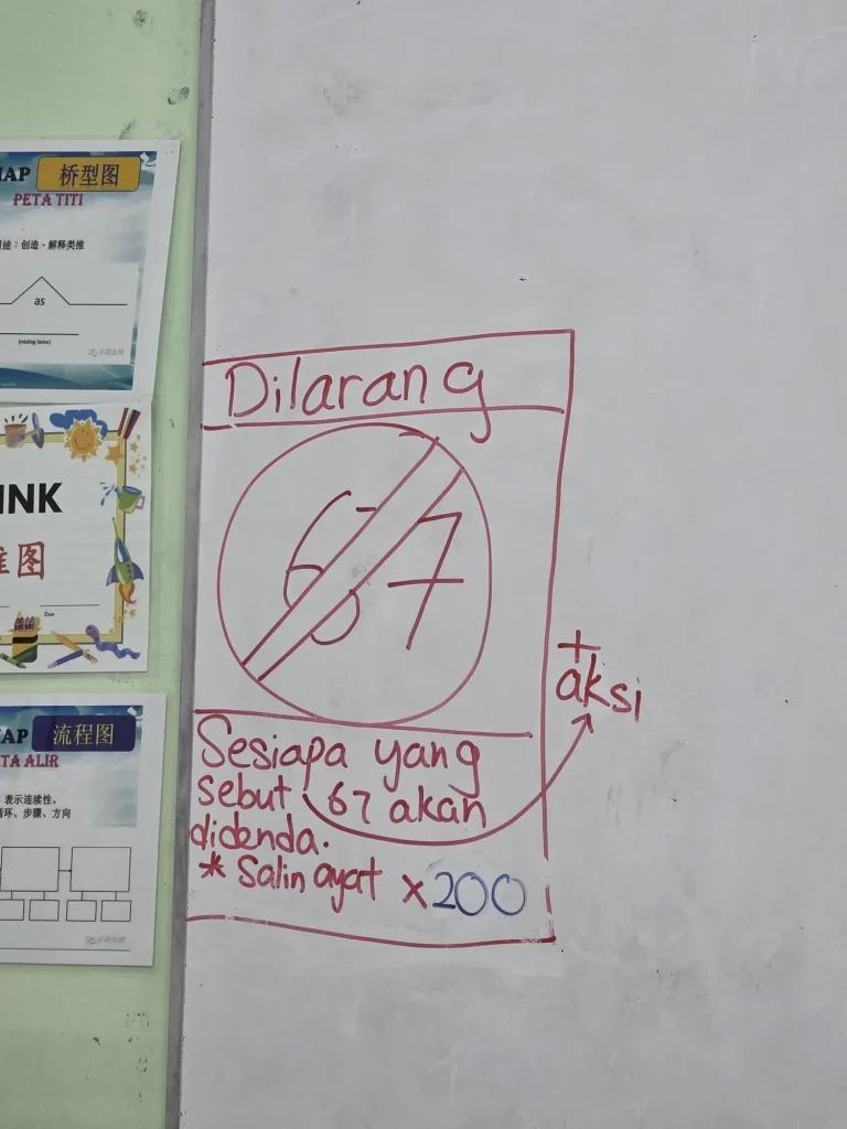 Teacher bans students from enacting 'six seven' meme in class