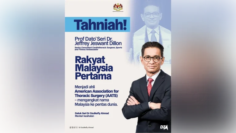 Malaysian surgeon becomes first in AATS history