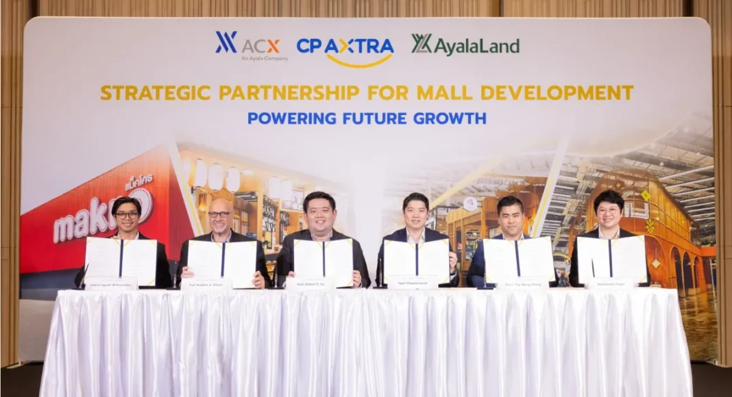 CP AXTRA partners with Ayala to strengthen mall development and asset management