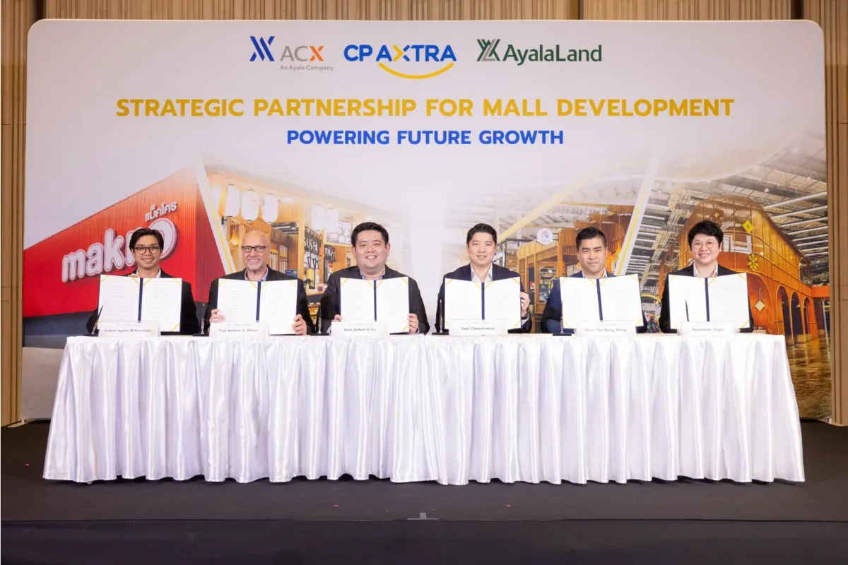 CP AXTRA partners with Ayala to strengthen mall development and asset management