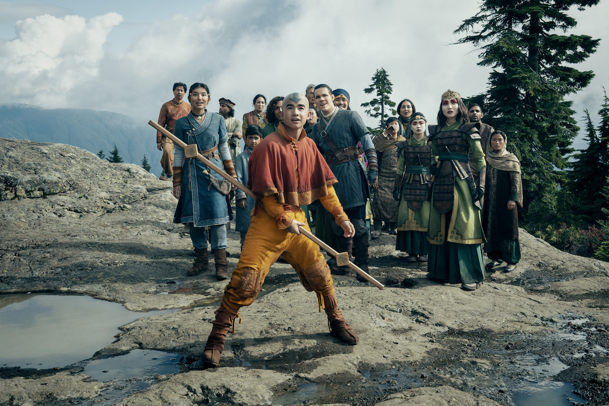 Gordon Cormier returns as Aang, the young Avatar carrying the weight of a world still at war.