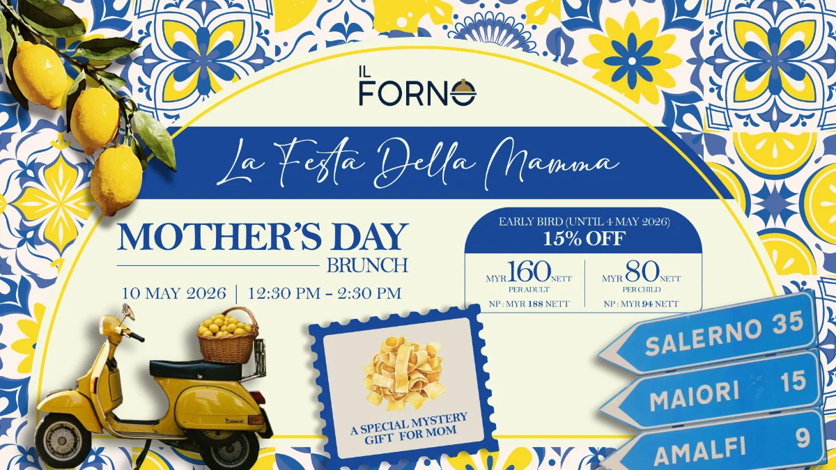 An Amalfi escape for Mum: Indulge at IL Forno this Mother’s Day An Amalfi escape for Mum: Indulge at IL Forno this Mother’s Day
