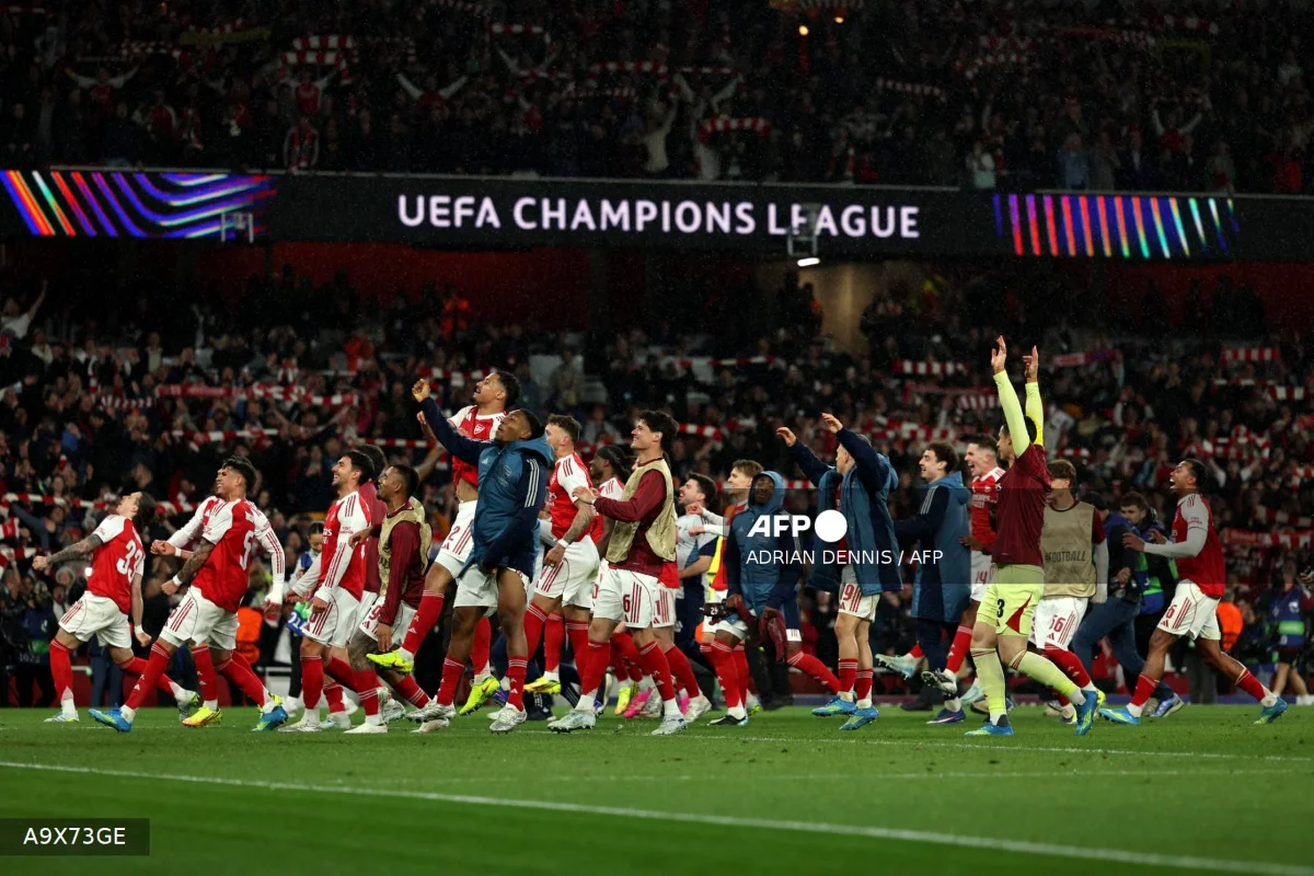 Arsenal reach Champions League final after 20-year wait