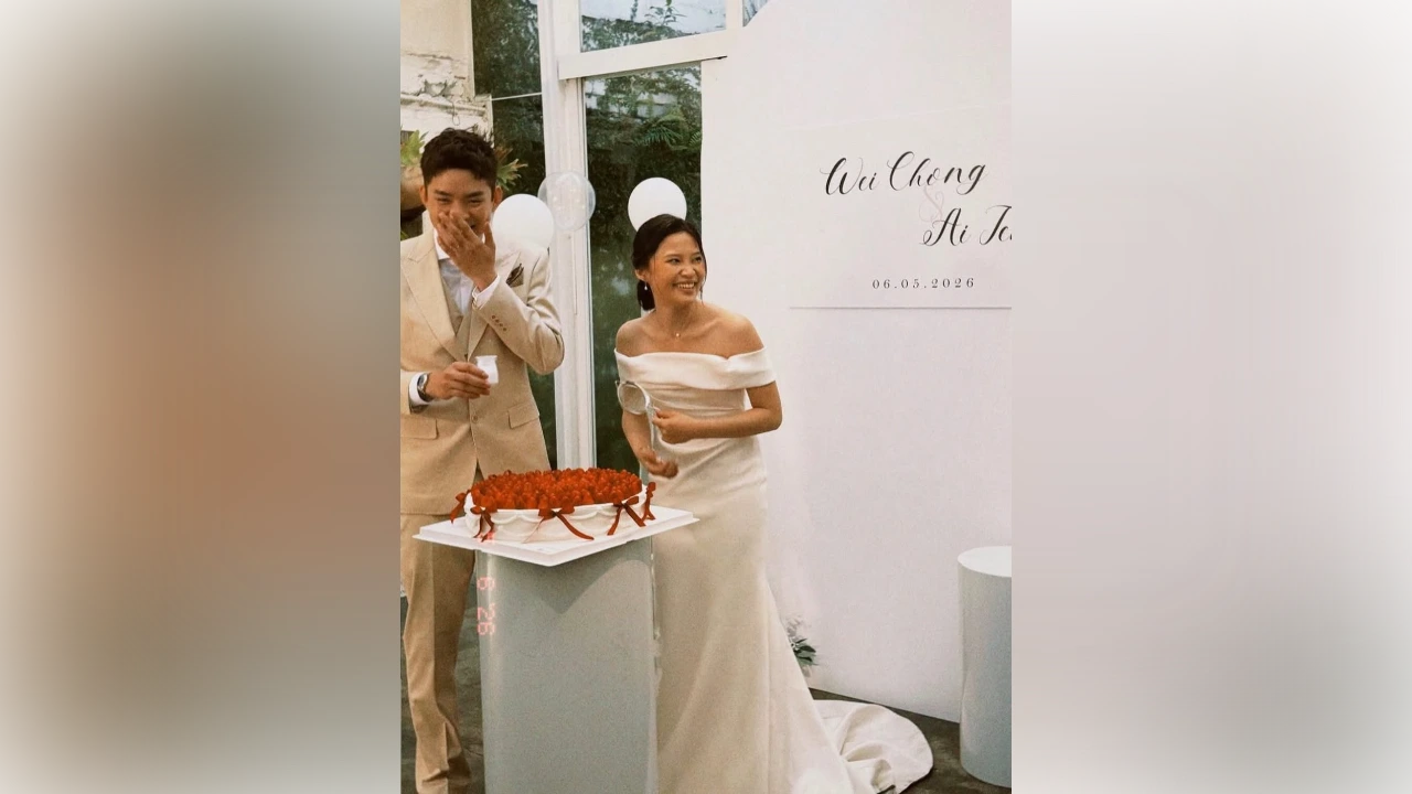 Wedding bells for Man Wei Chong — National shuttler ties the knot ahead of Malaysia Masters