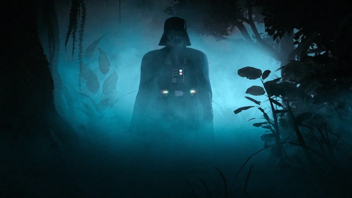 In Clone Wars animation style, Vader feels heavier, colder and more brutal than nearly everyone  around him.