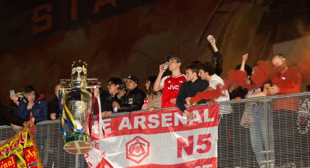 Arsenal crowned Premier League champions after Man City draw