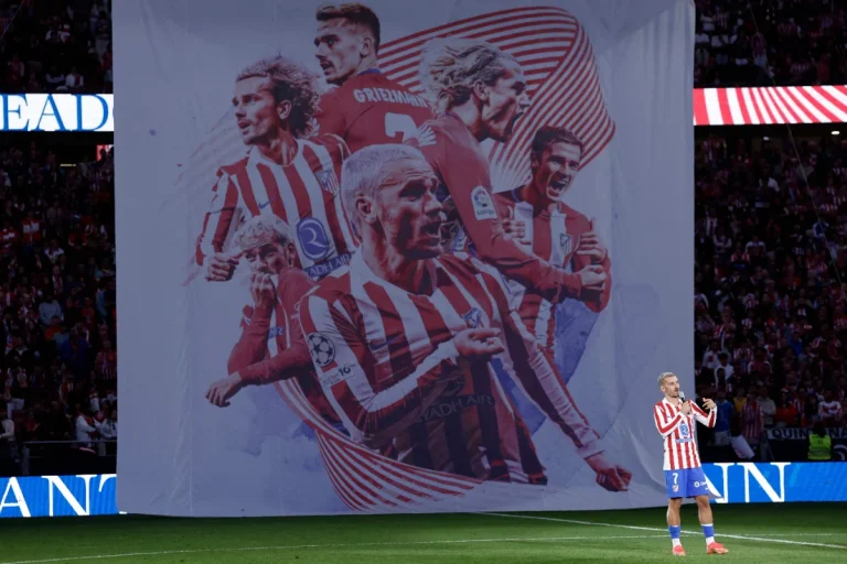 Griezmann waves goodbye to Madrid after 212 goals and 10 seasons