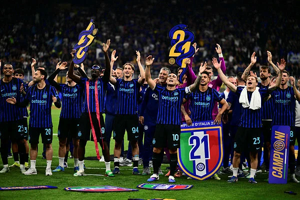 FBL-ITA-SERIEA-INTER-PARMA Inter Milan win Italian title for third time in six seasons