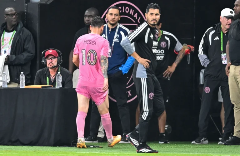 Messi exits MLS game in injury scare ahead of World Cup