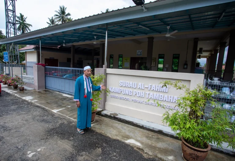Father finds solace as surau honouring slain son thrives