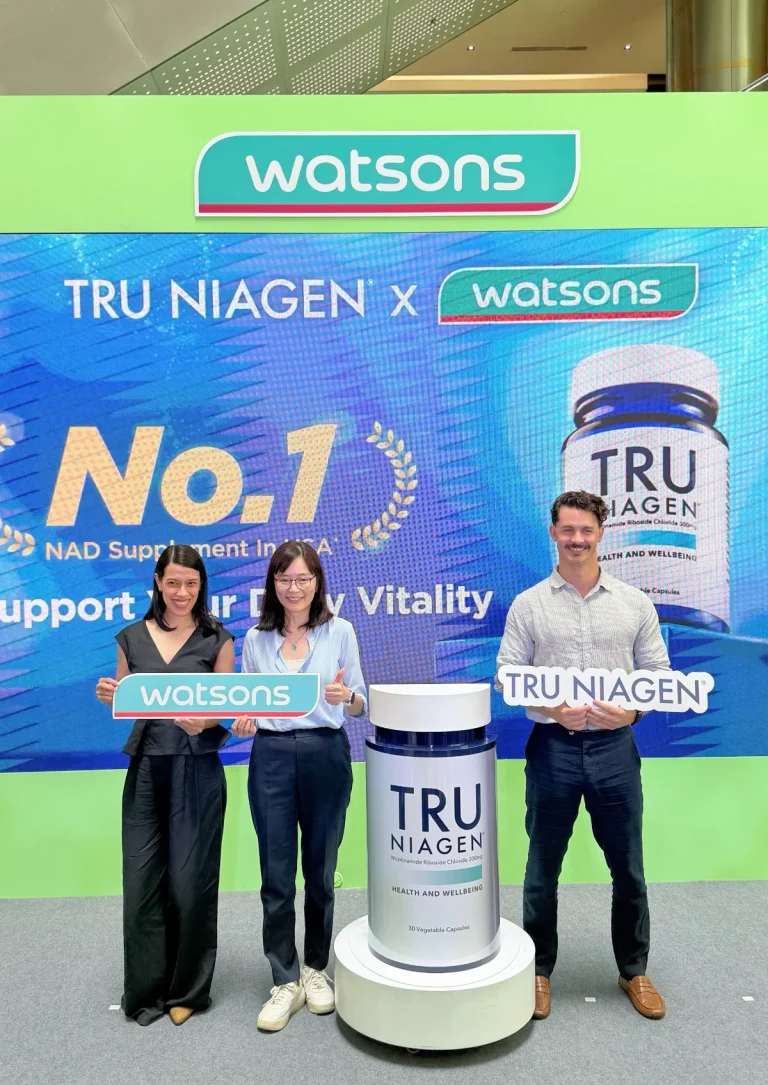 Watsons brings science-backed cellular health to Malaysia with exclusive launch of Tru Niagen®
