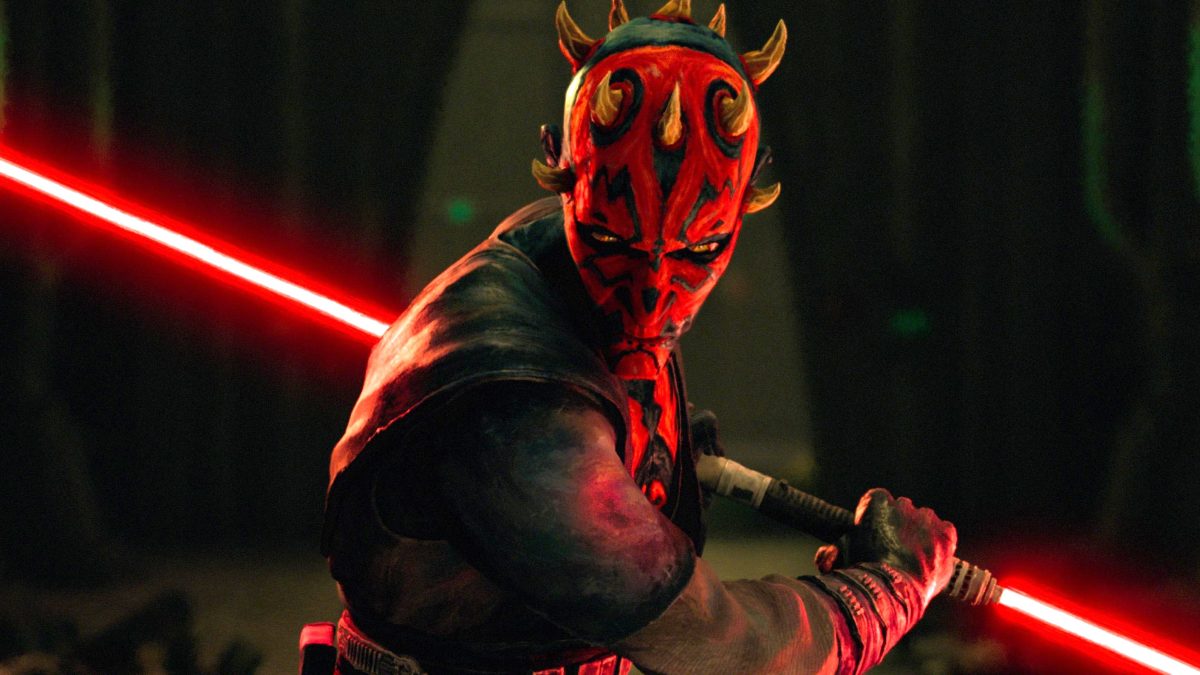 The former Sith Lord remains driven by revenge, power and the scars left by Sidious.  Maul