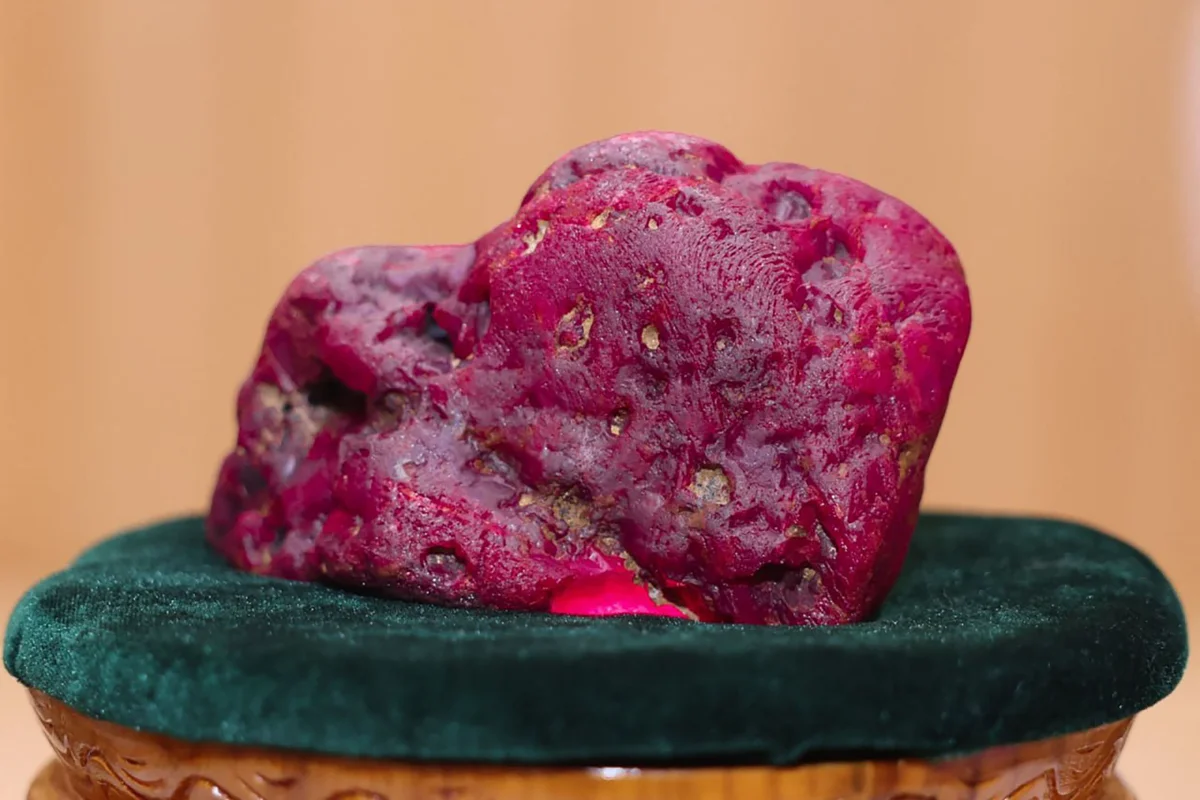 Myanmar discovers massive 11,000-carat ruby