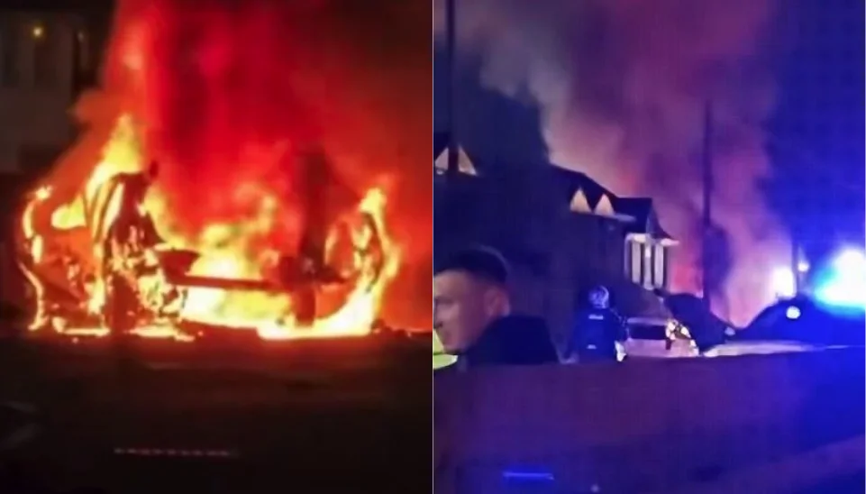 Man charged with attempted murder over N. Ireland car bomb attack