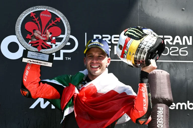 Marco Bezzecchi wins Italian MotoGP to extend title lead