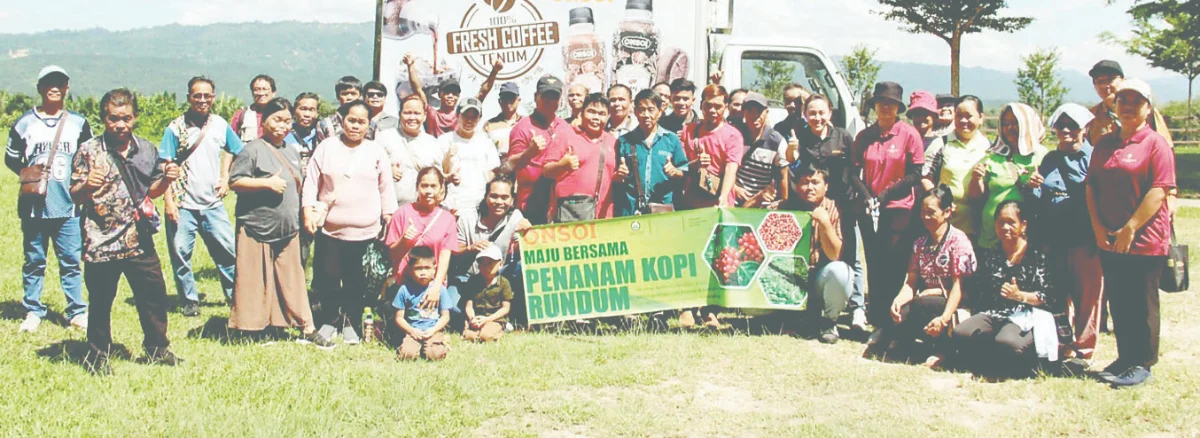 Participants of the programme hope to promote Tenom coffee and expand their manufacturing capacity Participants of the programme hope to promote Tenom coffee and expand their manufacturing capacity.