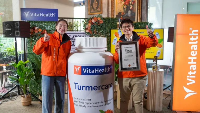 VitaHealth recognised by Malaysia Book of Records for turmeric supplement sales