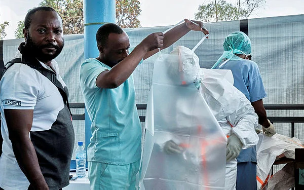 WHO chief visits epicentre of Ebola outbreak in DR Congo
