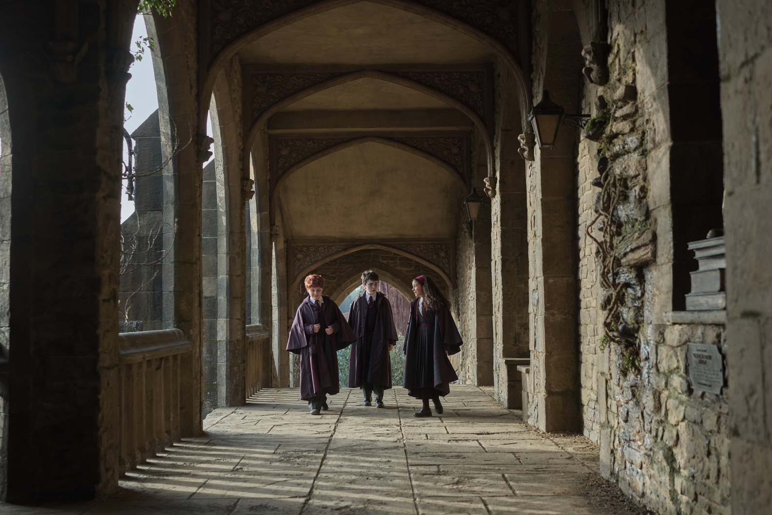 alastair-stout-dominic-mclaughlin-and-arabella-stanton The new Harry Potter series introduces a fresh cast as the young trio at the centre of the story.