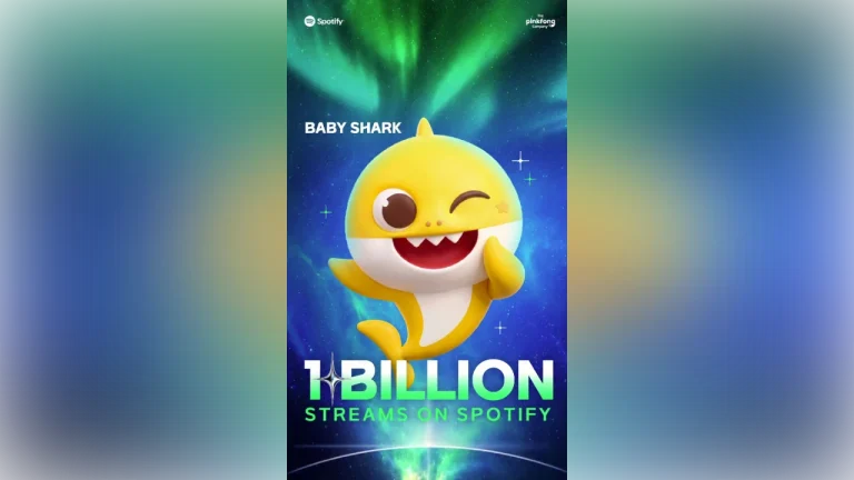 Baby Shark hits 1 billion Spotify streams, a first for character IP