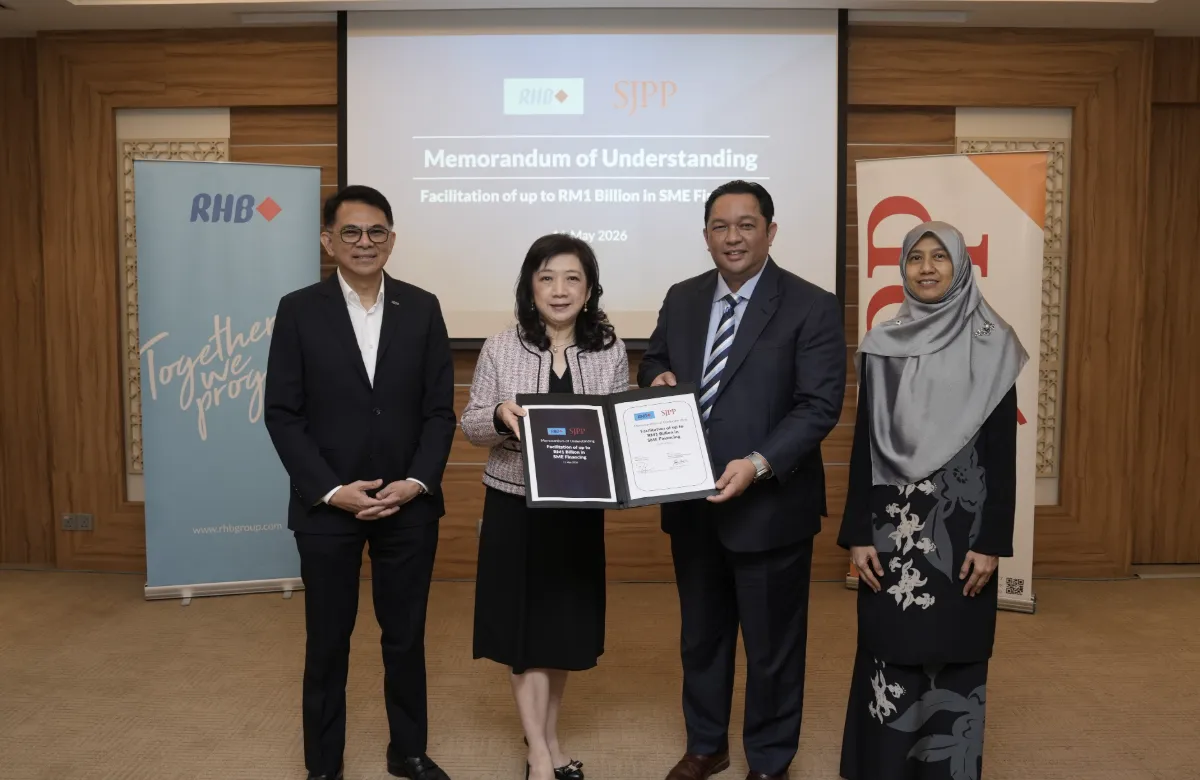 rhb-banking-sjpp RHB Banking partners SJPP to facilitate RM1 billion in SME financing