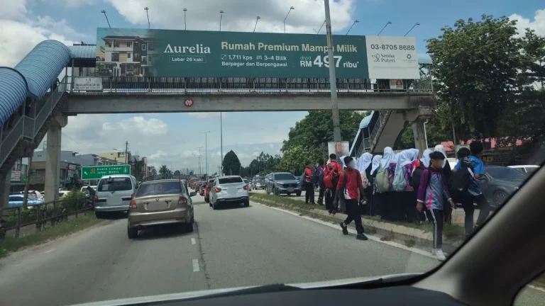 ‘It’s a burden, not a benefit’: Are pedestrian bridges failing Malaysia’s elderly and students?