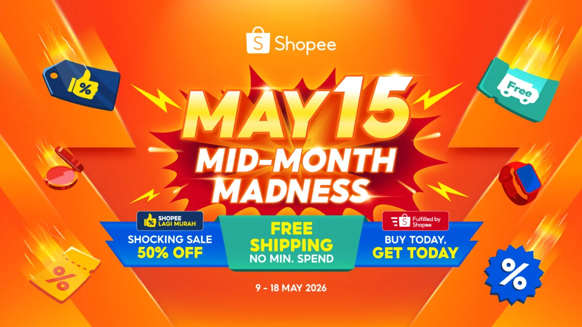 Snap Up 50% Off Shocking Deals at Shopee’s May 15 Mid-Month Sale WeChat WhatsApp Messenger X Facebook Line