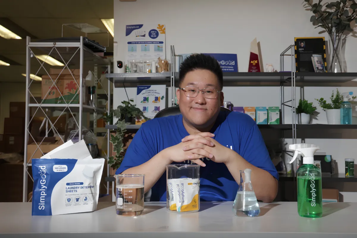 simplygood-founder-jeremy Homegrown eco-friendly cleaning brand SimplyGood scales business through Shopee