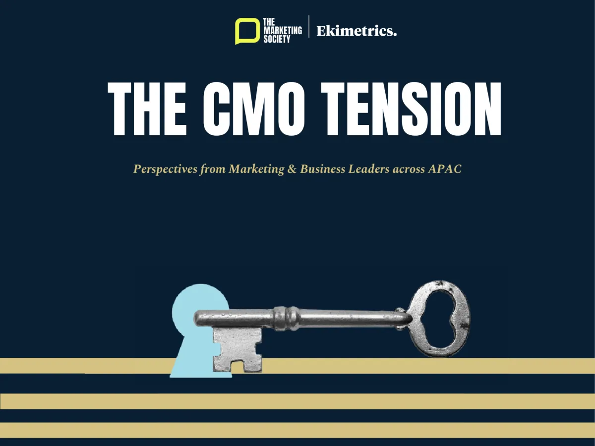The Marketing Society and Ekimetrics Launch ‘The CMO Tension Report’
