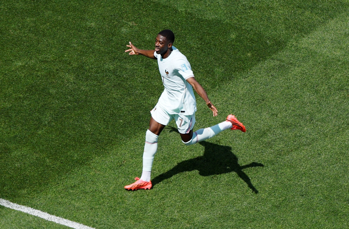 Ousmane Dembele shines with hat-trick for France at World Cup