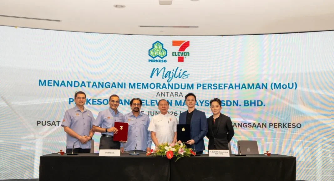 Perkeso and 7-eleven Malaysia partner to support return-to-work employment pathways nationwide