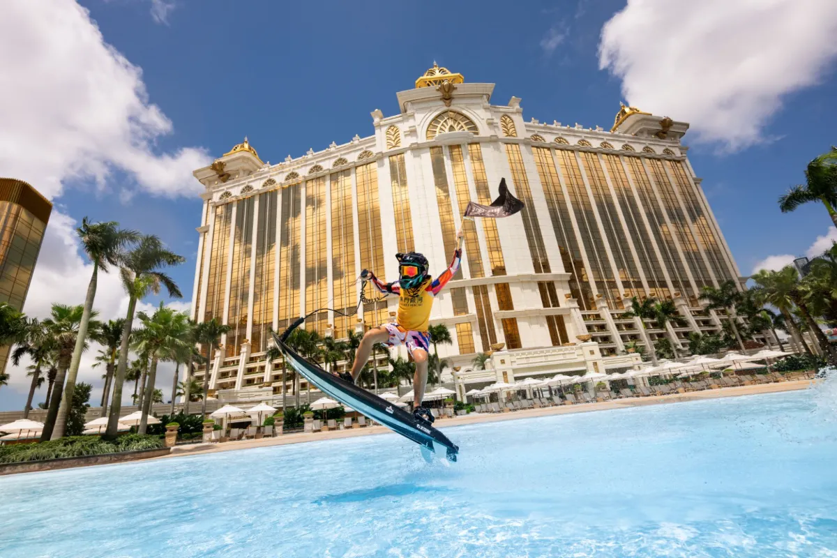 The Energy Rises at Galaxy Macau for a Playful Summer of Aquatic Sports & Showmanship