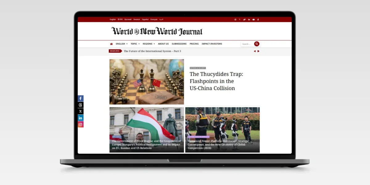 Media startup World & New World Journal redefines global current affairs with 7-language service
