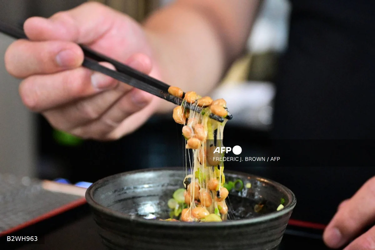 AFP_UsJapanFoodHealthNattoLifestyle Slimy beans: Japanese natto disgusts and delights the world