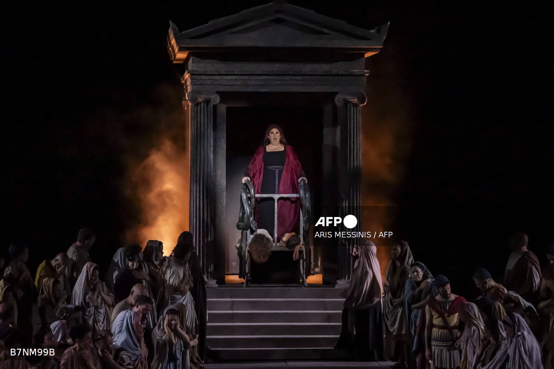 Callas opera Medea returns to Epidaurus after 65 years Callas opera Medea returns to Epidaurus after 65 years