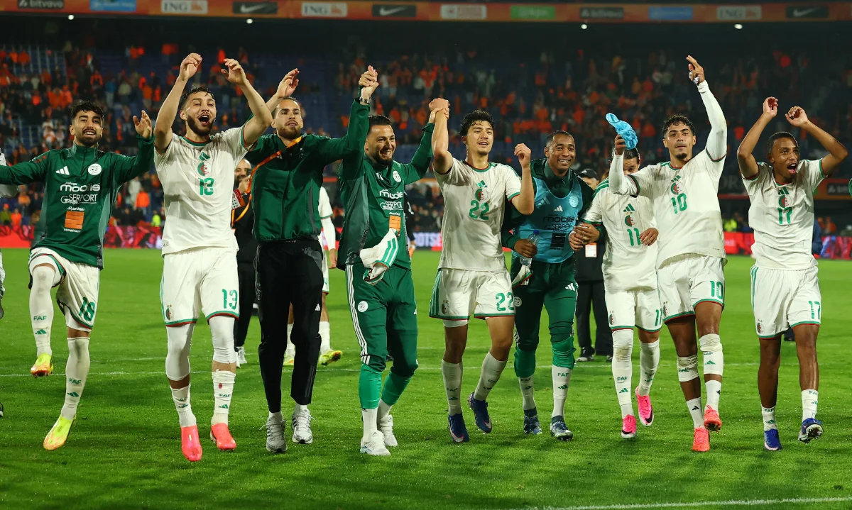 Algeria stun Netherlands in World Cup warm-up match