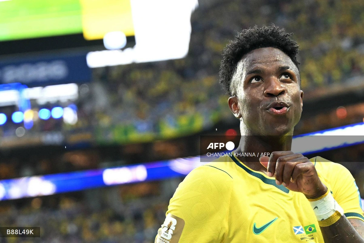 Ancelotti hails Vinicius as Brazil's World Cup march continues