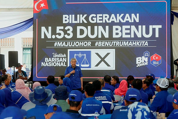BN to ensure Johor stays aligned with Putrajaya if given mandate