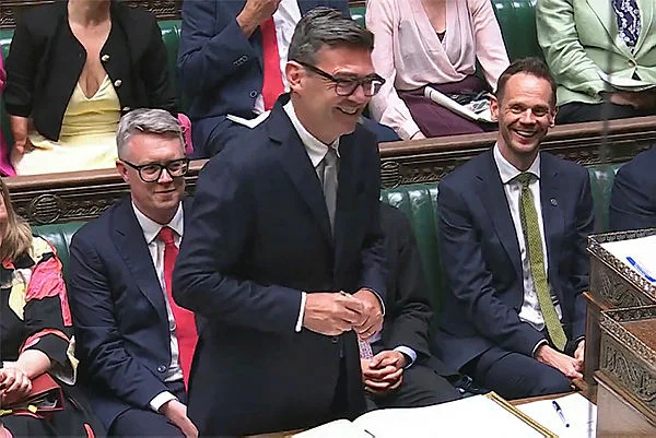 BRITAIN-POLITICS Andy Burnham’s return to Parliament boosts his chances of leading Labour and becoming Britain’s next prime minister