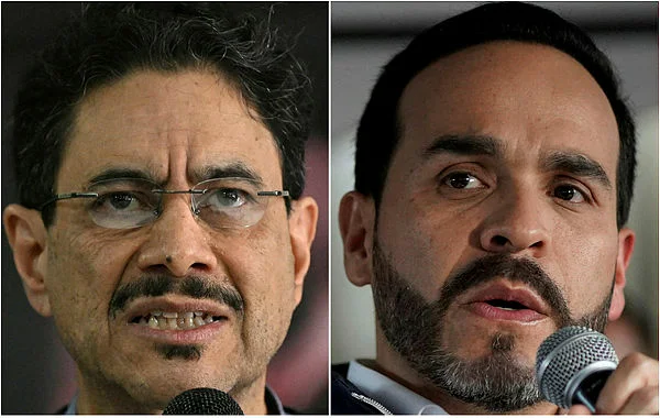 COMBO-COLOMBIA-ELECTION-RUNOFF-CANDIDATES- Colombians choose new president in polarised runoff