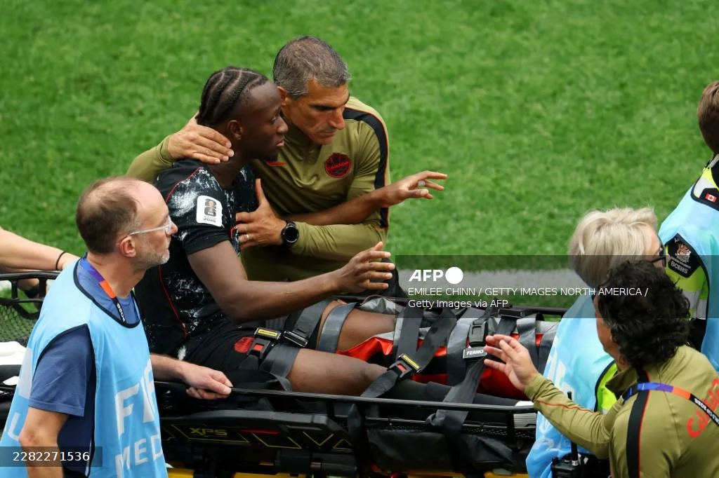 Canadas Kone out of World Cup after leg surgery Canada’s Kone out of World Cup after leg surgery