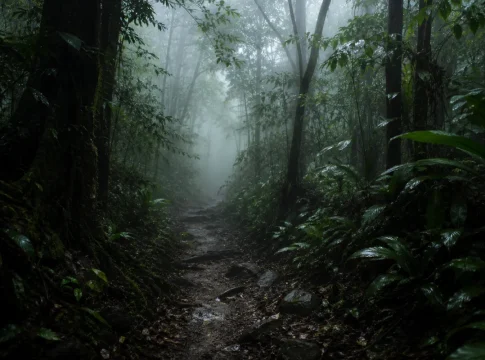 Vanishing trails, unseen voices and the legend of the Orang Bunian