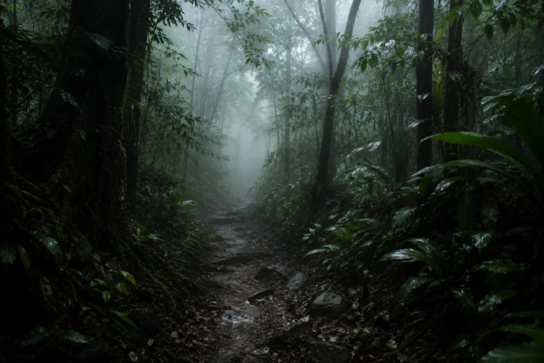 Vanishing trails, unseen voices and the legend of the Orang Bunian