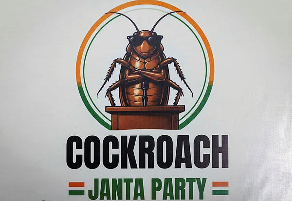 Cockroach Party founder returns to India for protest