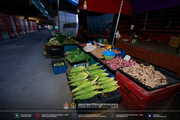 DBKL cracks down on 22 unlicensed traders at Pudu Market