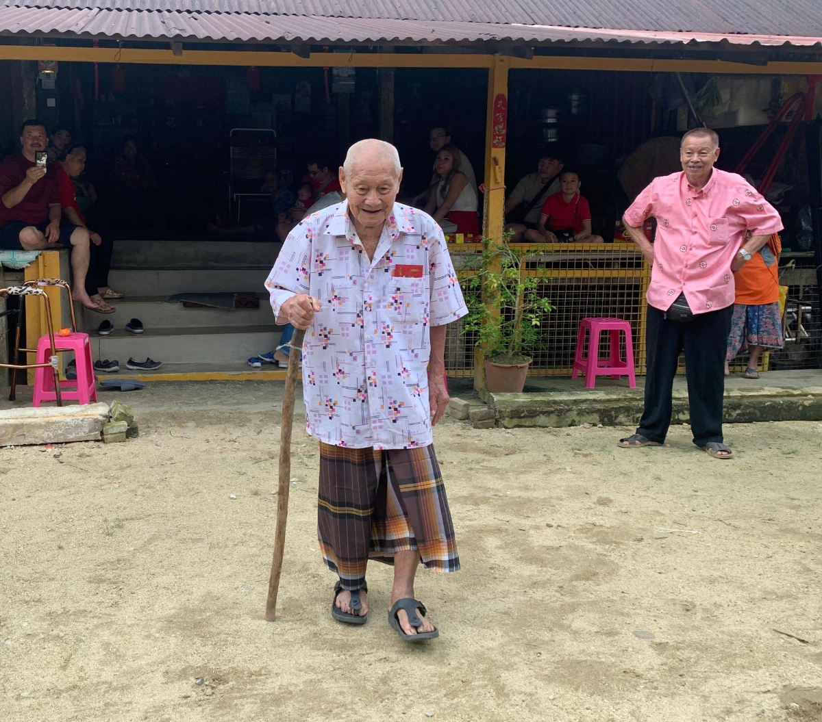 Elderly urged to use walking sticks