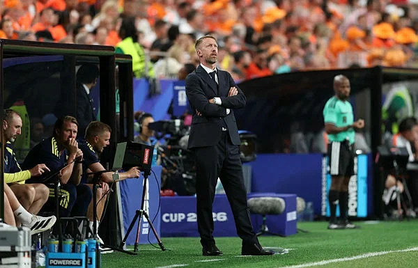 Potter says 'harsh' World Cup hammering will make Sweden better
